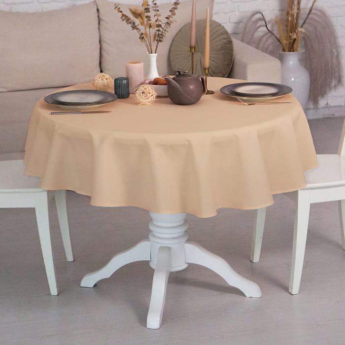 Скатерть круглая D-200 см "Лира"