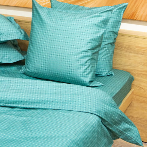 Пододеяльник 180х215 "Рейн" лавровый зеленый