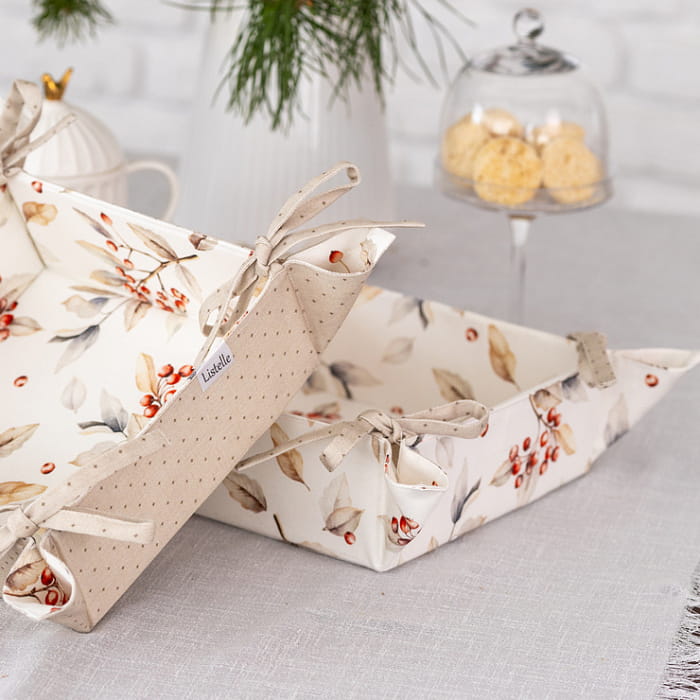 Корзинка для хлеба "Пернатые истории"