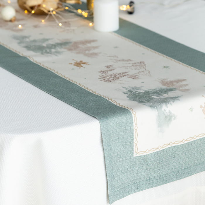 Дорожка 40х180 см "Снежный ангел" декоративная