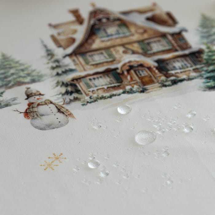 Скатерть 145х255 см "Пряничный домик"