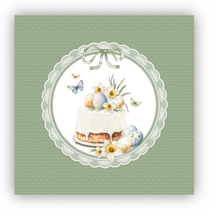 Салфетка "Линсен кулич", 1 шт