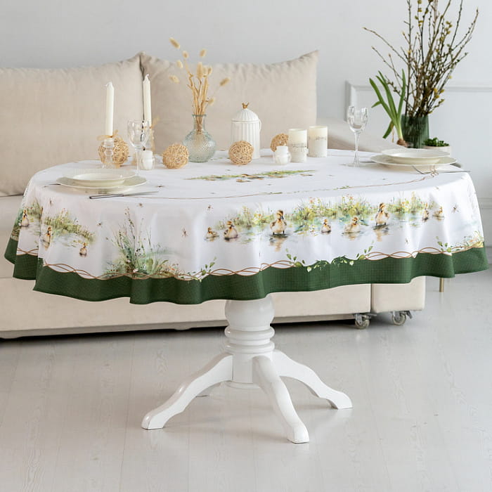 Скатерть овальная 170х250 см "Тутти"