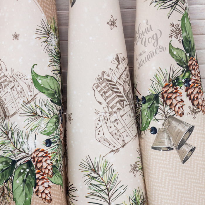 Набор Set-3 полотенец "Хвойный этюд"