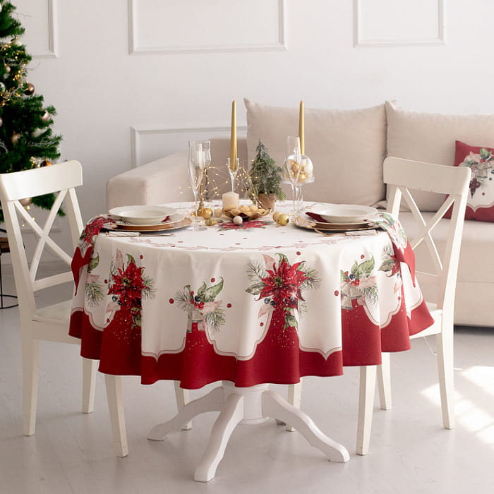 Скатерть круглая D-150 см "Марлен"