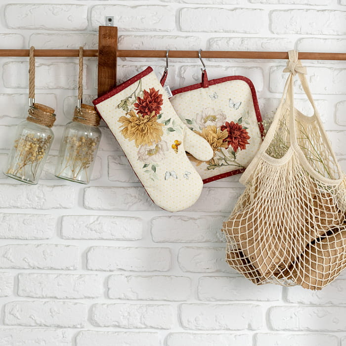 Комплект прихваток "Цветочная симфония"