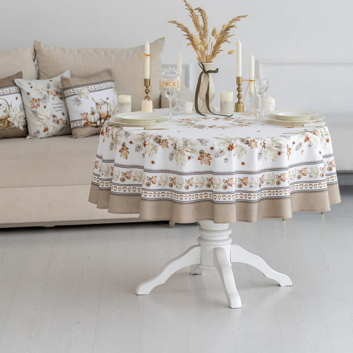 Скатерть круглая D-170 см "Торонто"