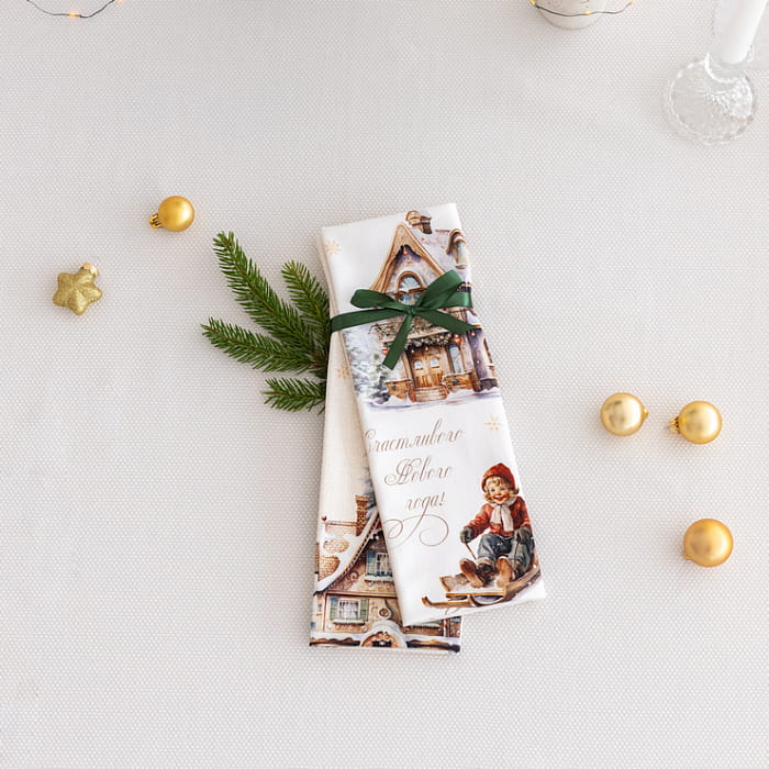 Набор Set-2 полотенец "Пряничный домик"