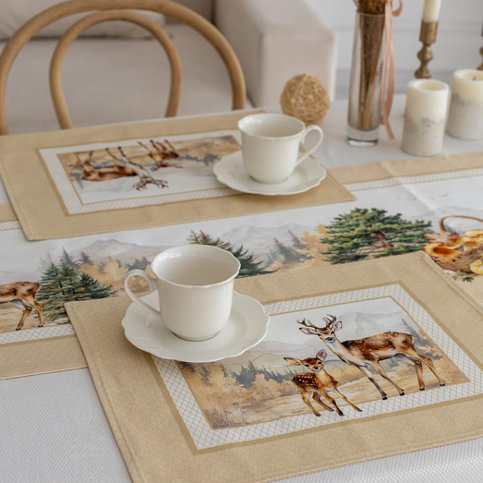 Дорожка 40х185 см "Дубрава" декоративная