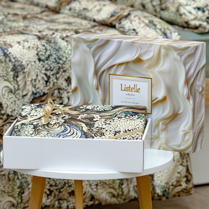 Евро комплект постельного белья "Дафна"