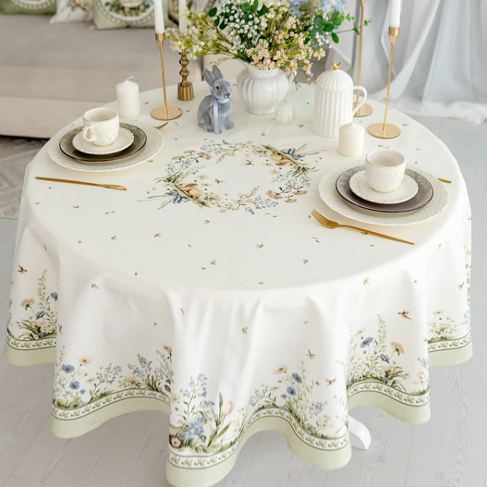 Скатерть круглая D-150 см "Аркадия"