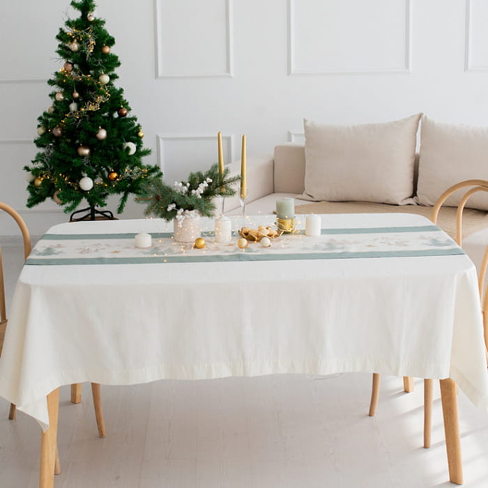 Дорожка 40х180 см "Снежный ангел" декоративная