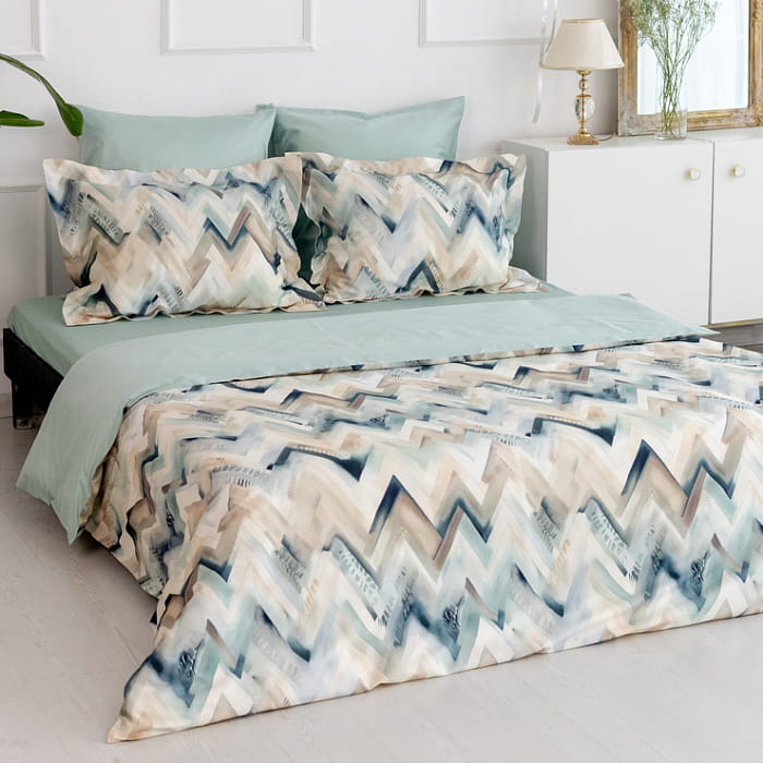 Семейный комплект постельного белья "Бриз" maxi дуэт