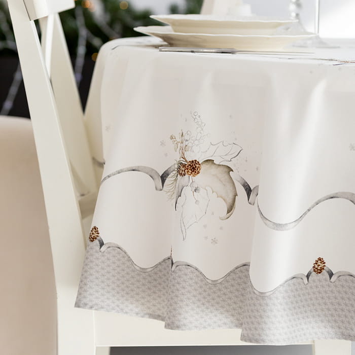 Скатерть круглая D-150 см "Стоун"