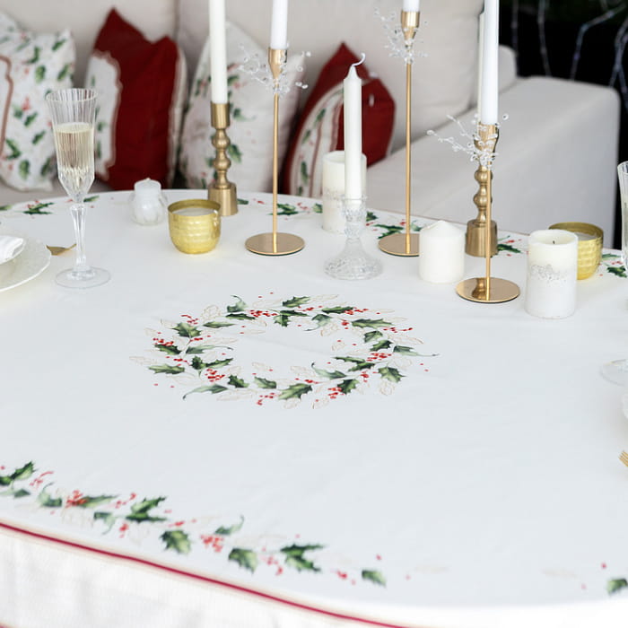 Скатерть овальная 170х250 см "Элегант"