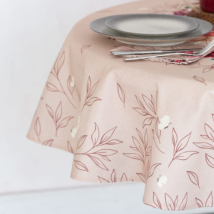 Скатерть круглая D-170 см "Вернисаж"