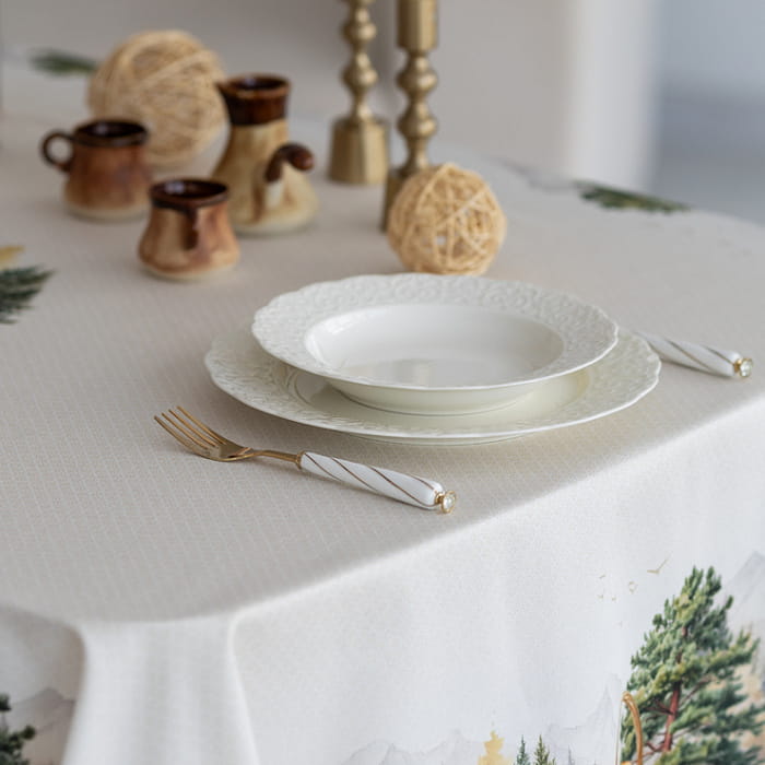 Скатерть 145х145 см "Дубрава"