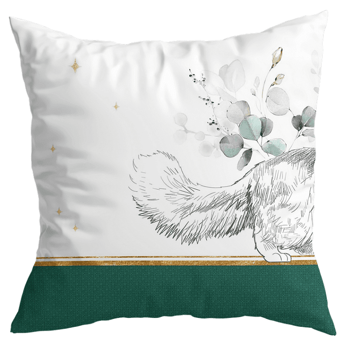 Декоративная наволочка "Эвелина" котик