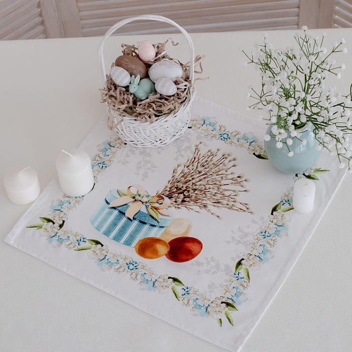 Салфетка "Рада" с вербочкой, 1 шт