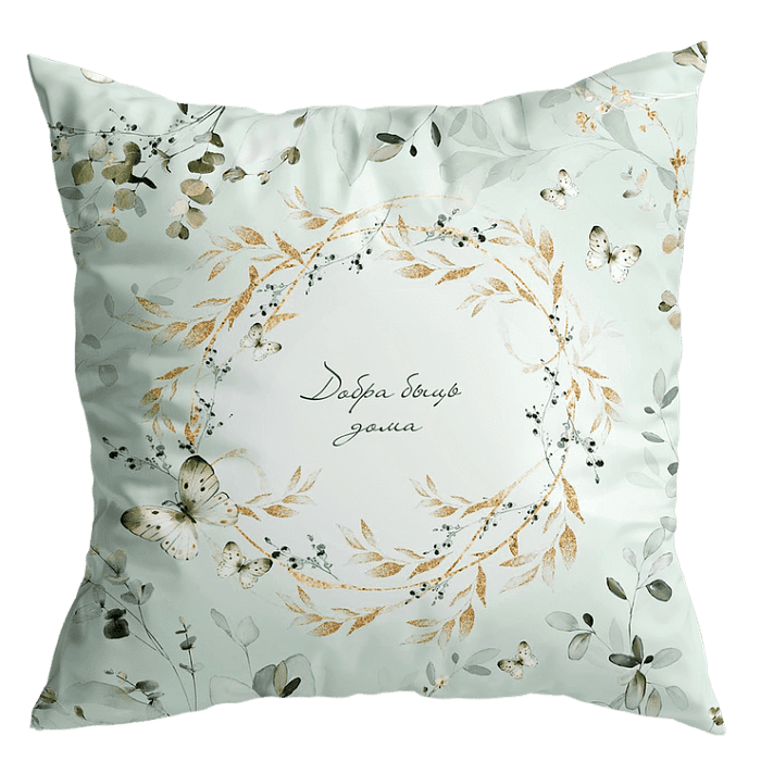 Декоративная наволочка "Эвелина" венок