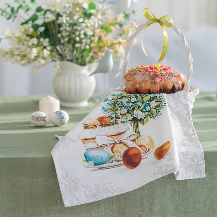 Салфетка "Рада" с куличом, 1 шт