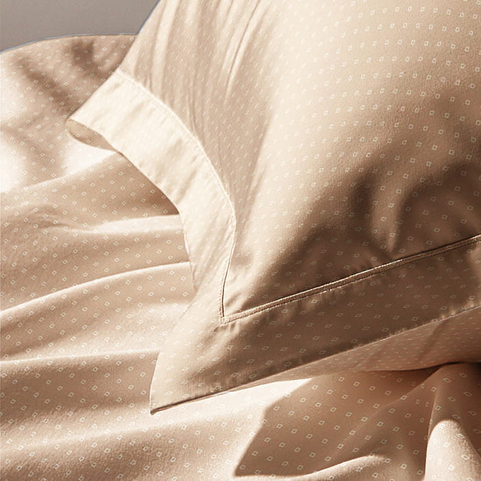 Наволочка 50х70 "Фреска" карамель