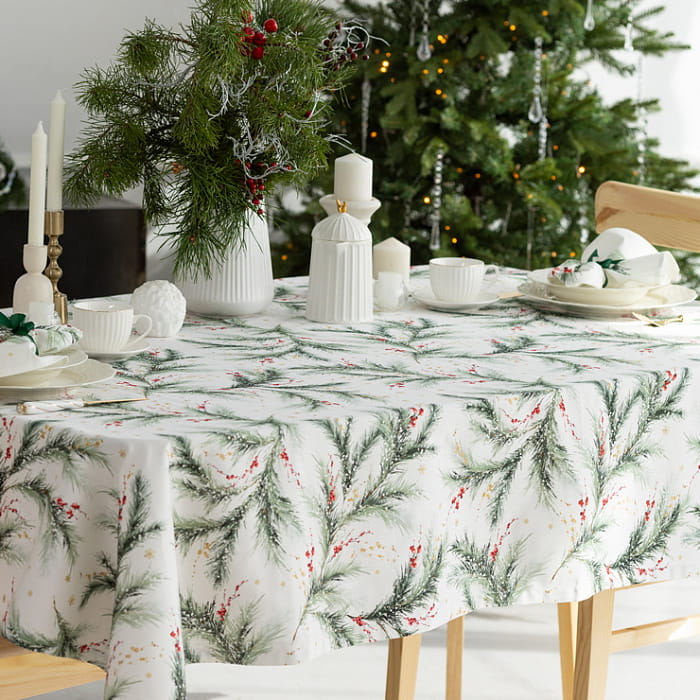 Скатерть 115х145 см "Ветви Рождества"