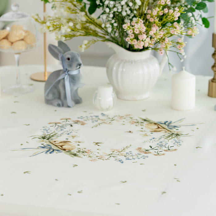 Скатерть овальная 150х200 см "Аркадия"