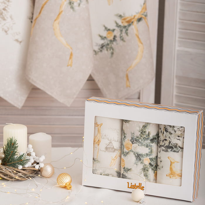 Набор Set-3 полотенец "Чарующий лес"