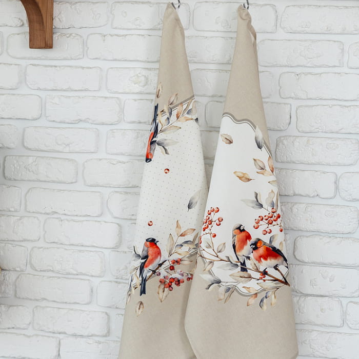 Набор Set-2 полотенец "Пернатые истории"