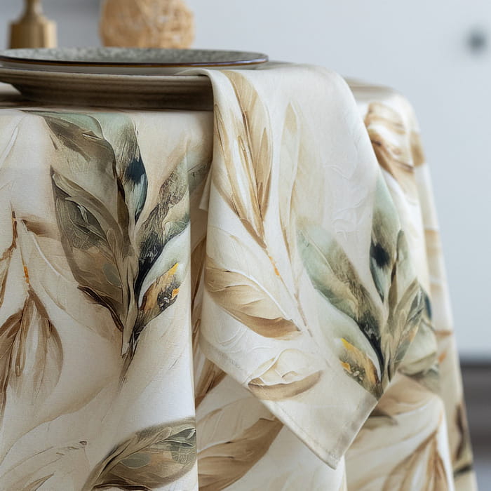 Скатерть овальная 140х170 см "Флоренс"