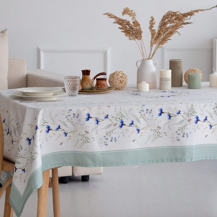 Скатерть 145х220 см Васильки"