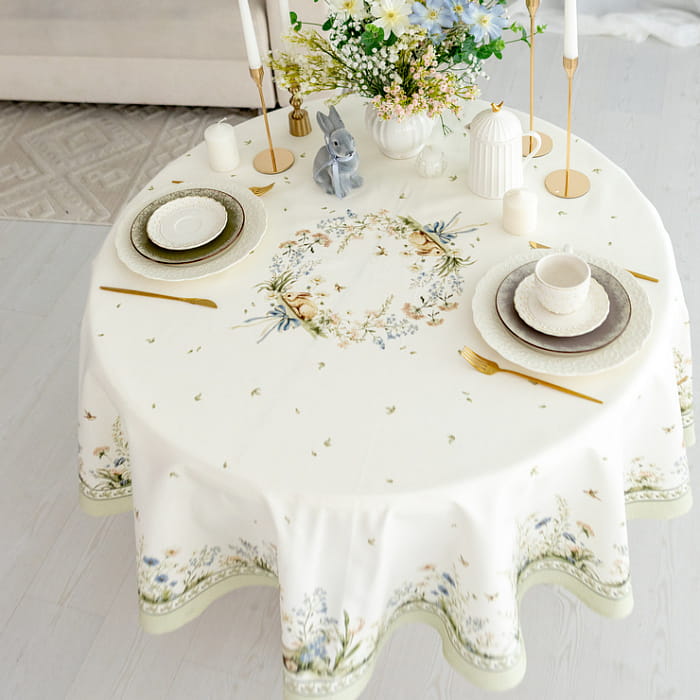 Скатерть круглая D-150 см "Аркадия"