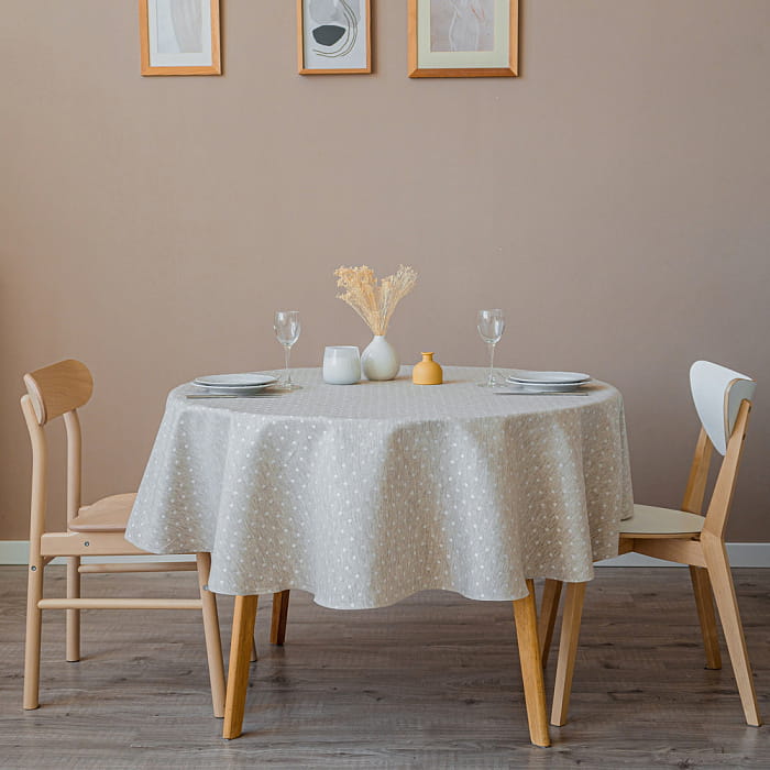 Скатерть круглая D-145 см "Вилия"