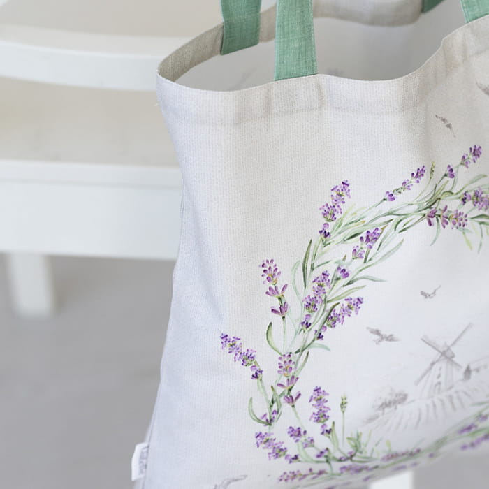 Мешок декоративный "Лавандовое лето",размер 38х36 см