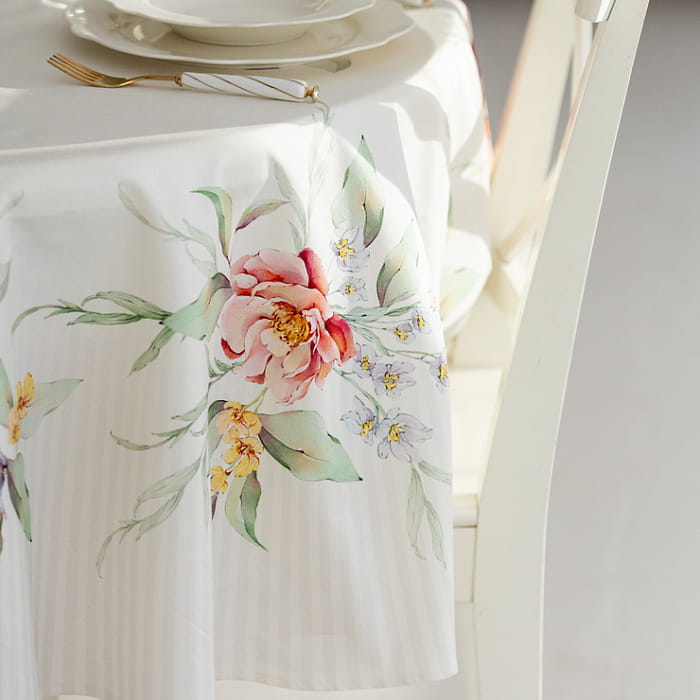 Скатерть круглая D-150 см "Белла"