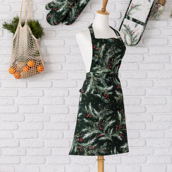 Фартук "Ветви Рождества модель Английский"